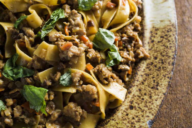 The 'other' pasta Bolognese better suits weeknight cooking